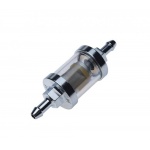 Filtr paliwa metal, chrom - 6 mm