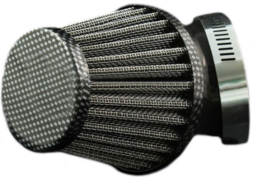 Filtr powietrza stożkowy carbon - kąt 45 stopni