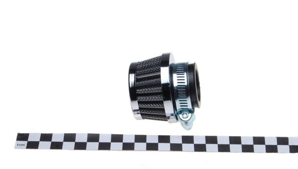 Filtr powietrza stożkowy chrom 32mm - niski