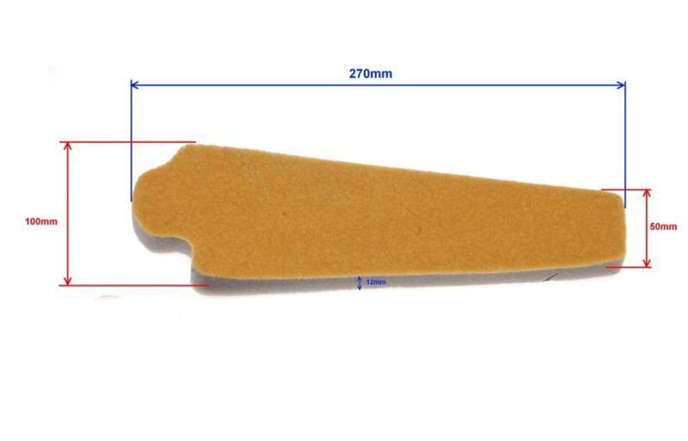 Filtr powietrza wkład gąbka 4T