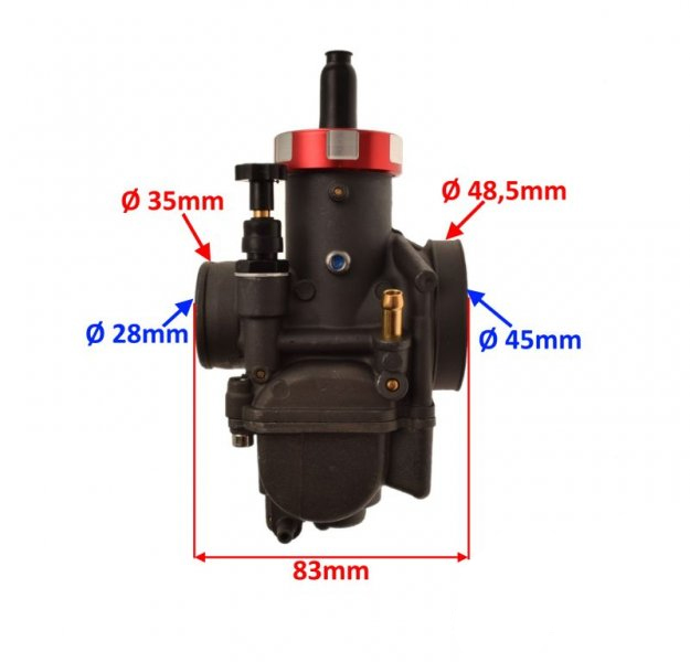 Gaźnik sportowy tunign 28mm Racing 150-300cc