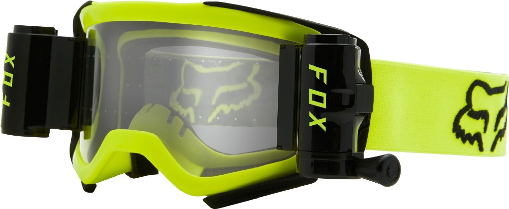 Gogle Fox Air Space Stray Roll-Off Yellow