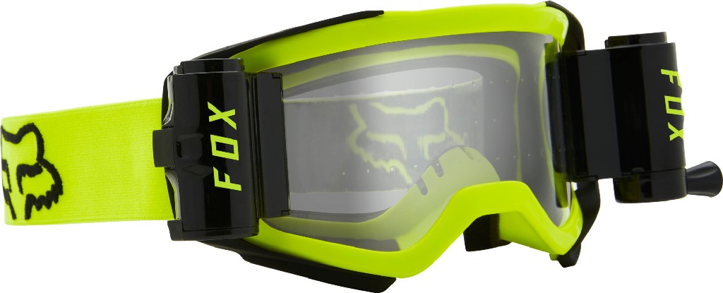 Gogle Fox Air Space Stray Roll-Off Yellow