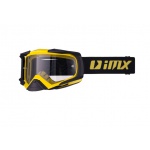 Gogle IMX Dusty Yellow/Black Matt + 2 szyby (jasna i ciemna) w zestawie