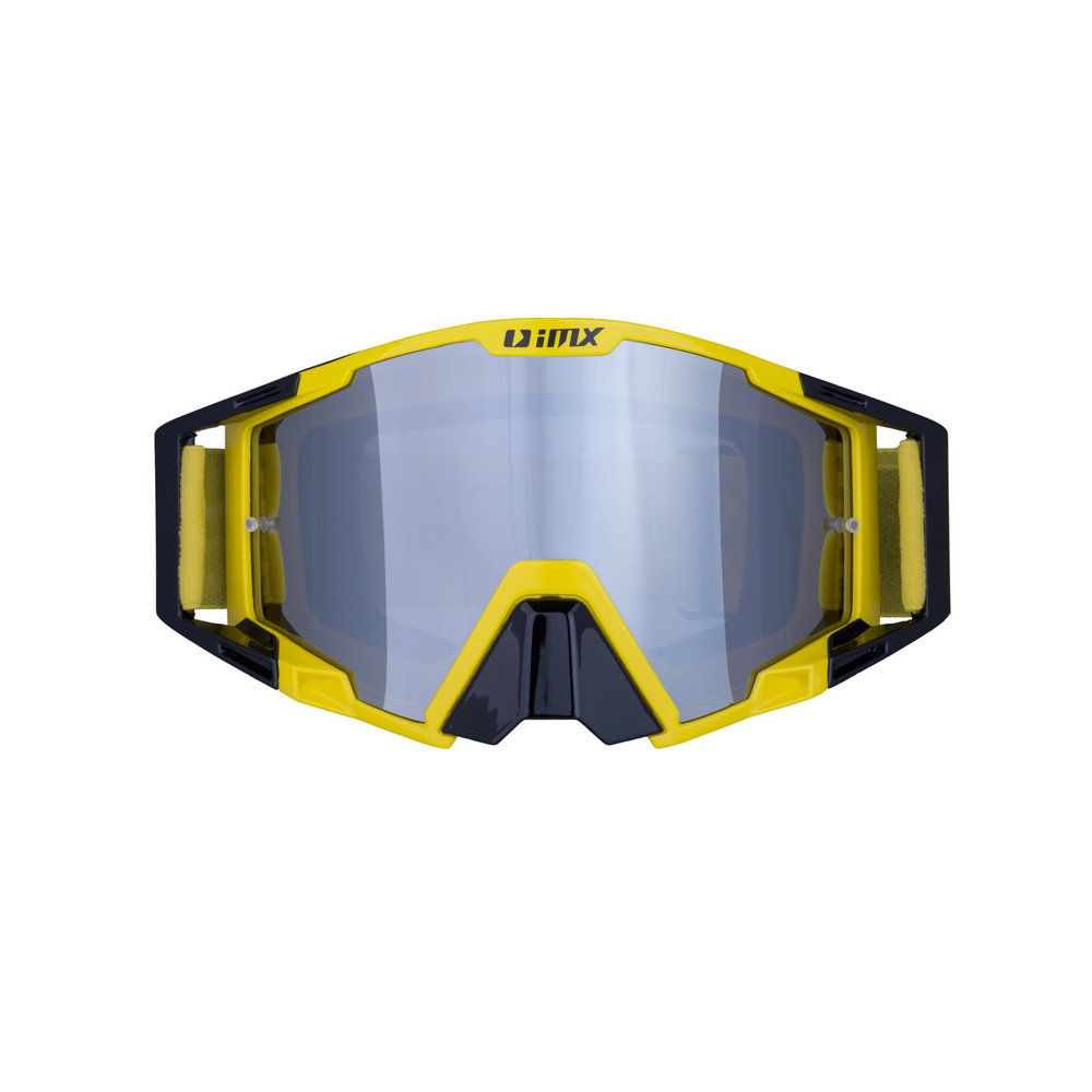 Gogle IMX Sand Yellow/Black Silver Iridium + 2 szyby (jasna i irydowa) w zestawie