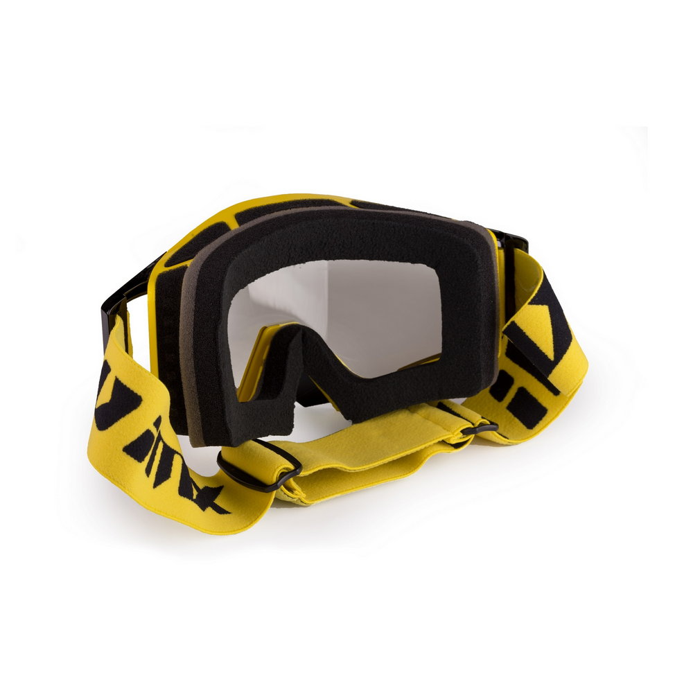 Gogle IMX Sand Yellow/Black Silver Iridium + 2 szyby (jasna i irydowa) w zestawie