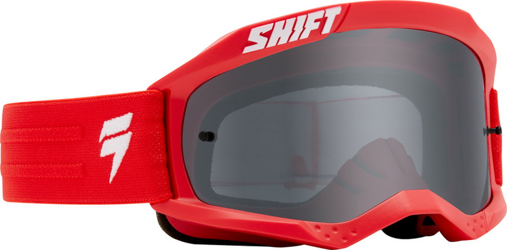 Gogle Shift Whit3 Label Red