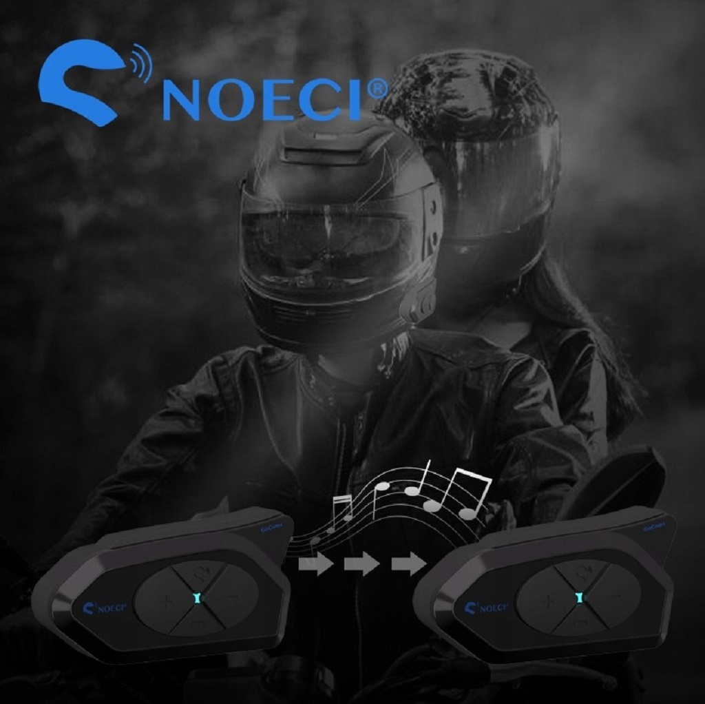 Interkom motocyklowy Noeci GoCom4 Bluetooth Radio Fm Konferencja NOWOŚĆ