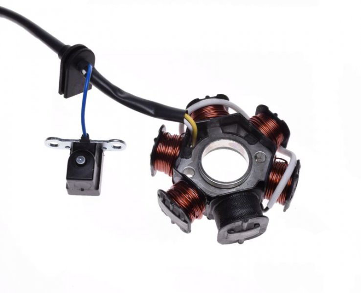 Iskrownik stator 6 cewek - Peugeot