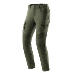  Jeansy motocyklowe Rebelhorn Faster Olive Green