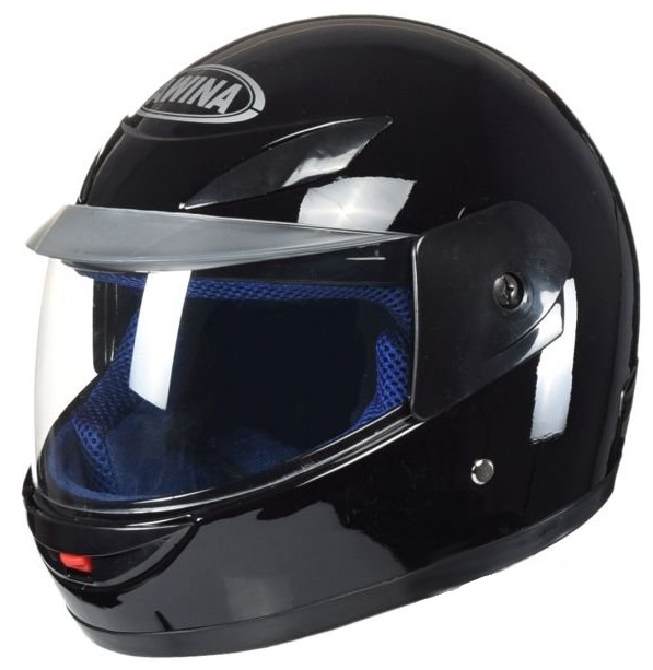 Kask Awina junior rozm. 47-48 cm czarny integralny