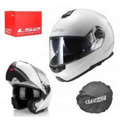  Kask LS2 FF325 Strobe Solid White