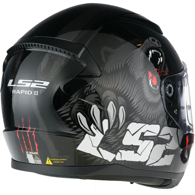 Kask LS2 FF353 Rapid II Claw Black