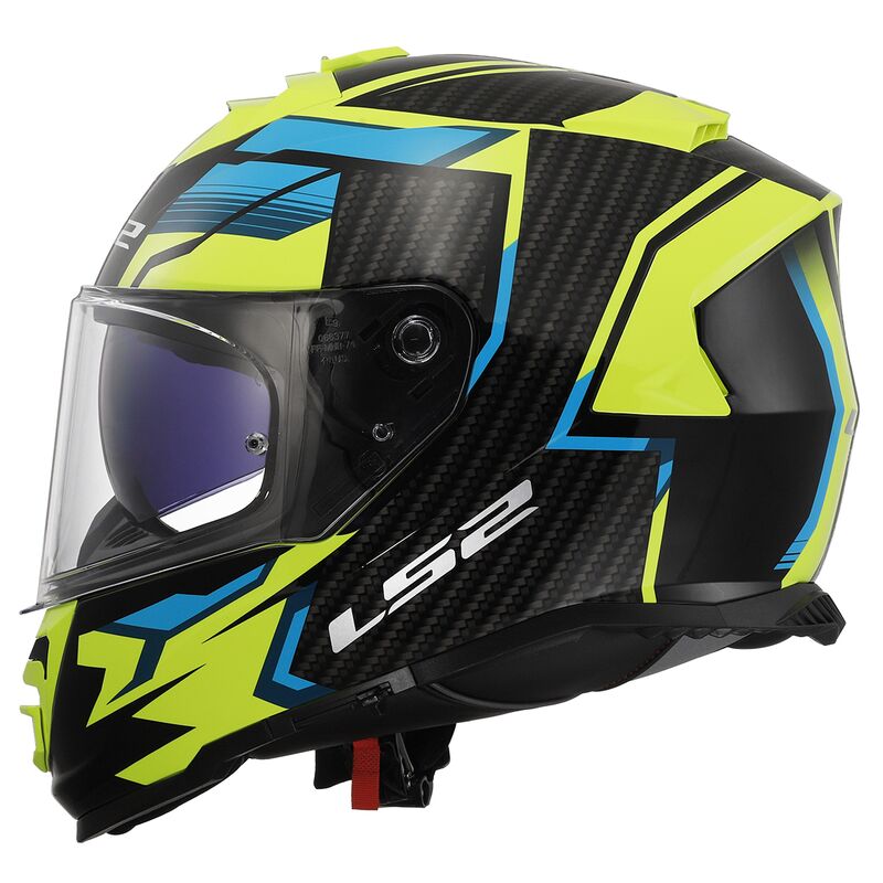 Kask LS2 FF800 Storm II Tracker Black H-V Yellow