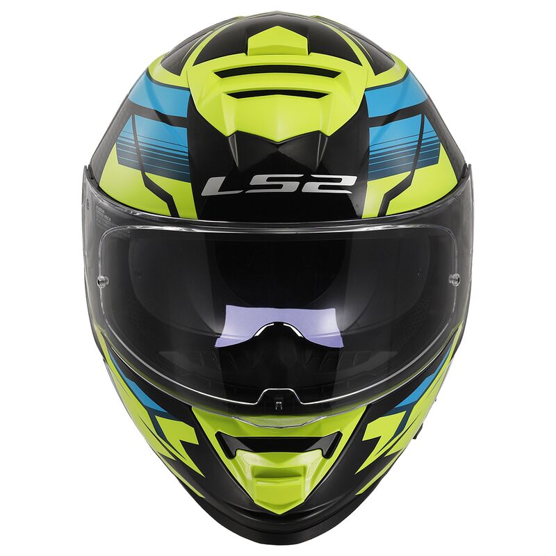Kask LS2 FF800 Storm II Tracker Black H-V Yellow