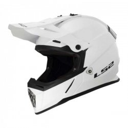 Kask LS2 MX437 Fast Evo Solid White