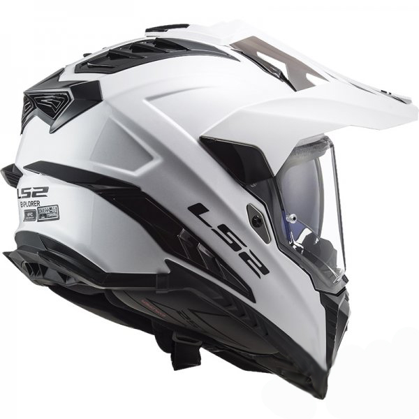 Kask LS2 MX701 Explorer Solid White