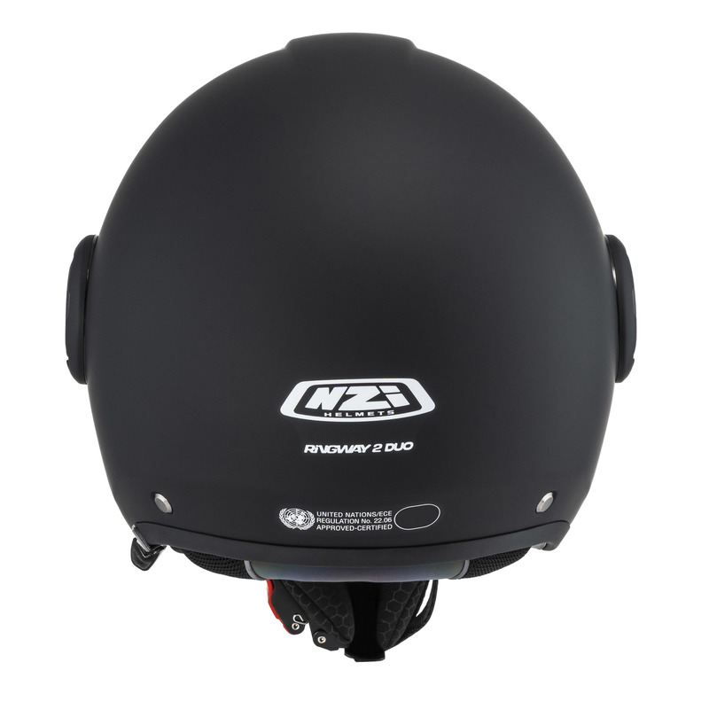 Kask Motocyklowy Nzi Ringway 2 Duo Matt Black
