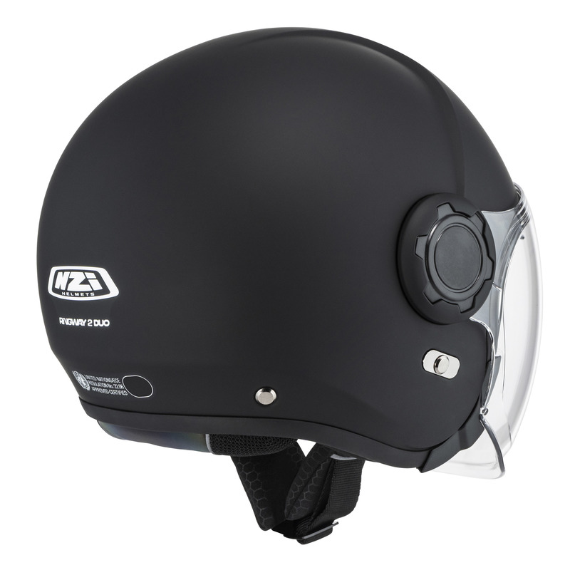 Kask Motocyklowy Nzi Ringway 2 Duo Matt Black