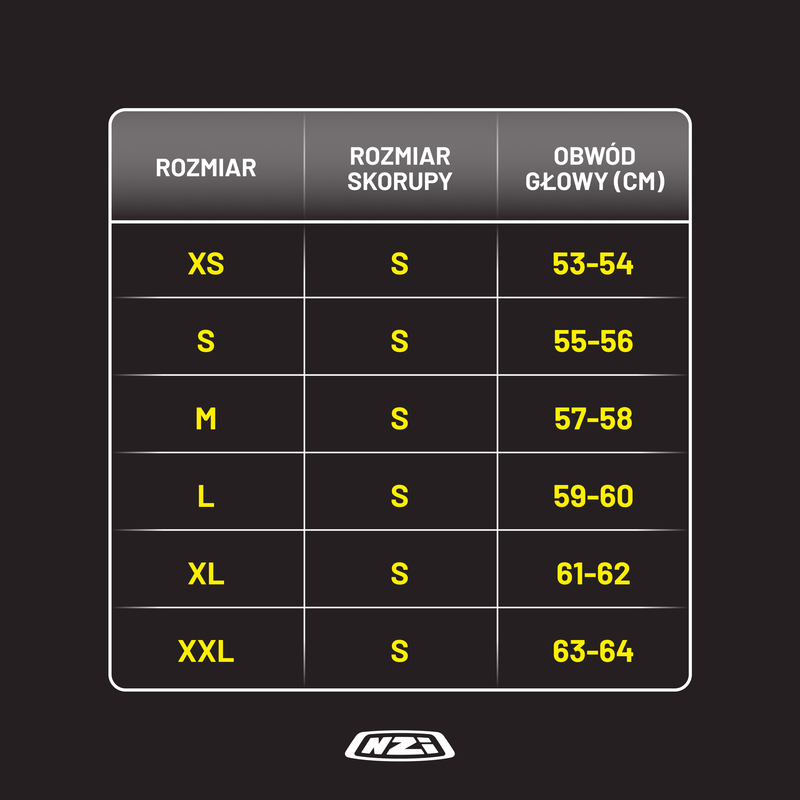 Kask Motocyklowy Nzi Trendy Stream Elegance White Black Tinted S Matt