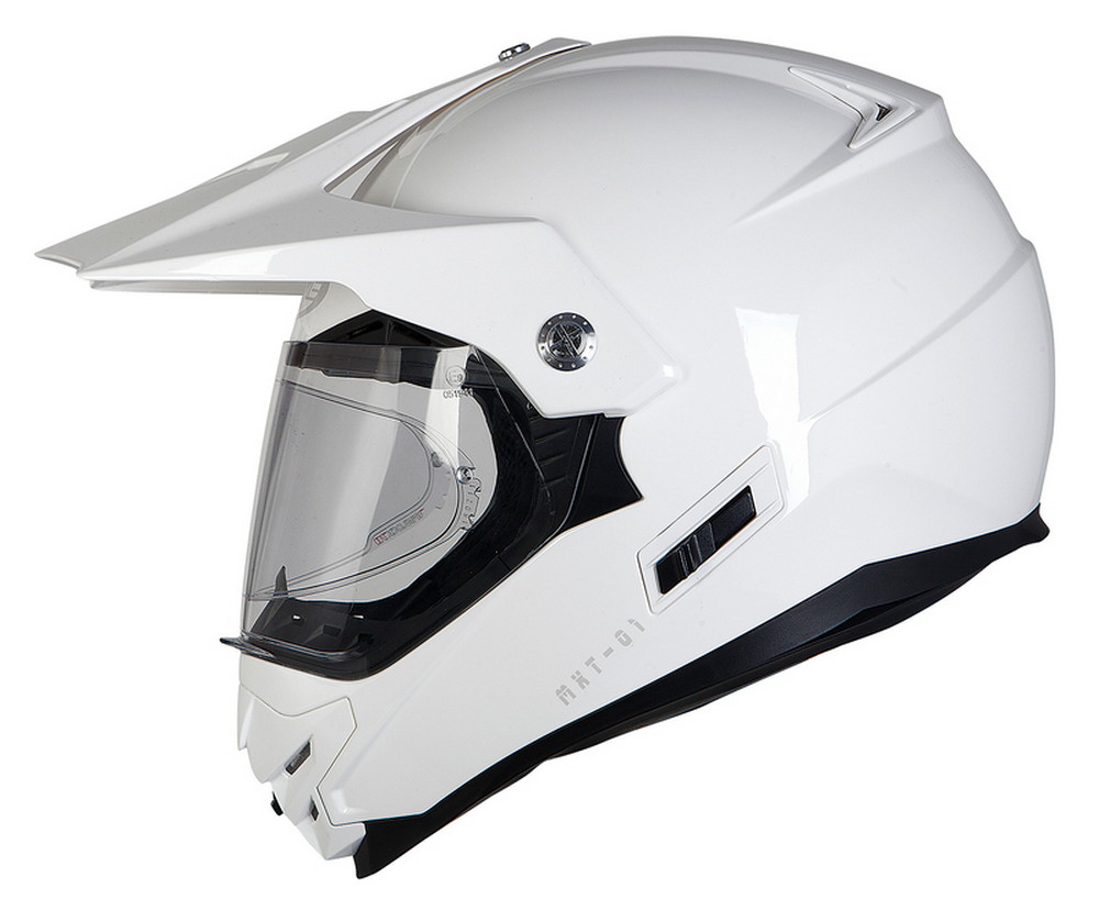 Kask Ozone MXT-01-PR White enduro supermoto