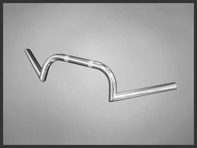 Kierownica motocyklowa Ace 22mm dwupoziomowa