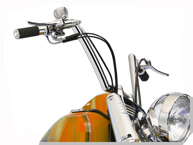 Kierownica motocyklowa Bad Ape Hanger 10" 32/25,4mm dwuśrednicowa