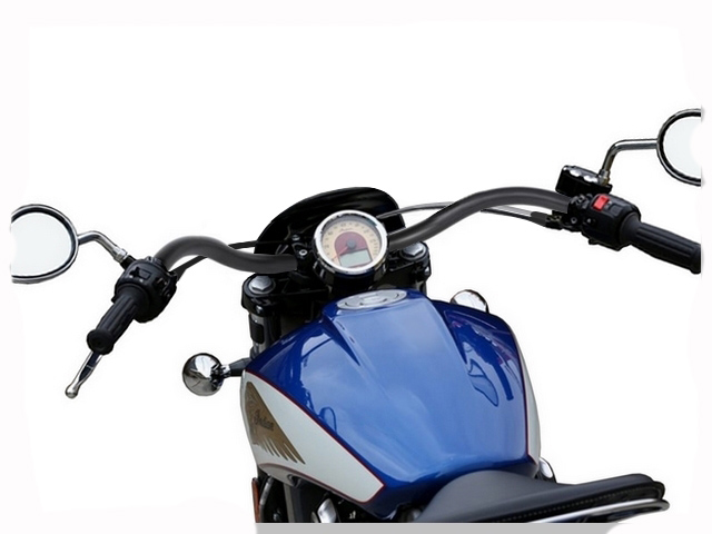 Kierownica motocyklowa Beachbar 25,4mm manetki 22mm czarna