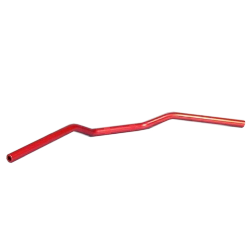 Kierownica Lucas MCL100R superbike aluminiowa 22mm - CZERWONA