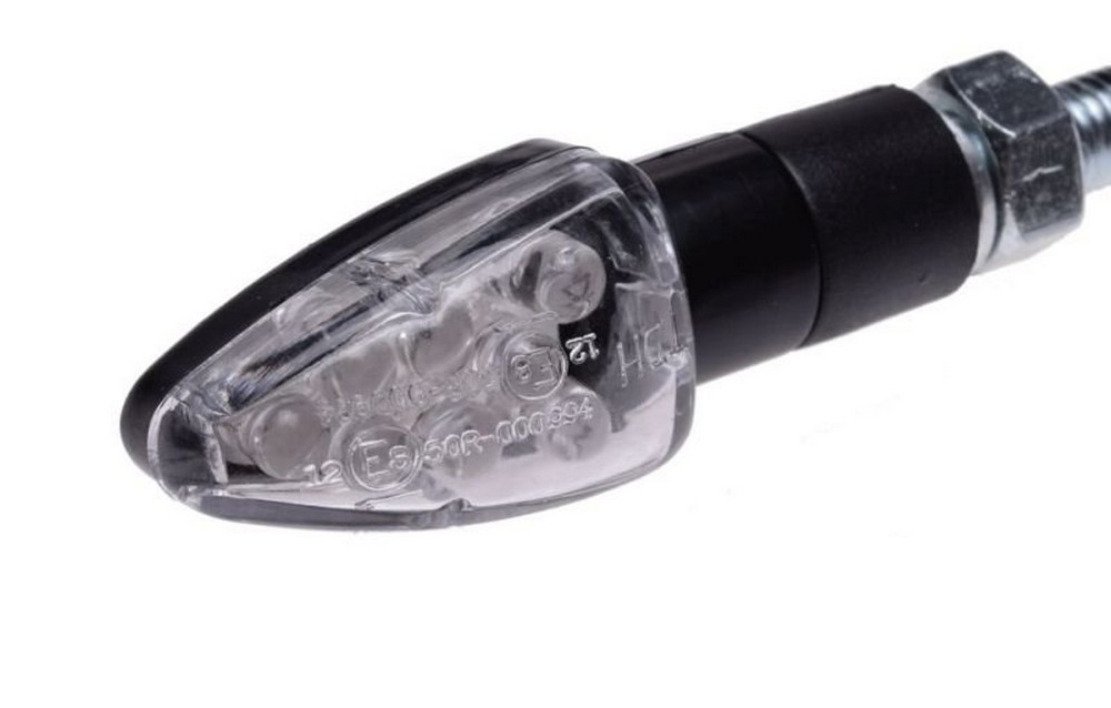 Kierunkowskaz mini czarny LED