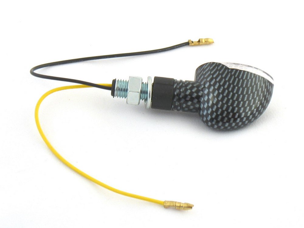 Kierunkowskazy kierunki owal 16 diod carbon LED