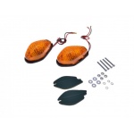 Kierunkowskazy uniwersalne do montażu na owiewce