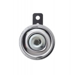 Klakson motocyklowy chromowy 70mm - 12V