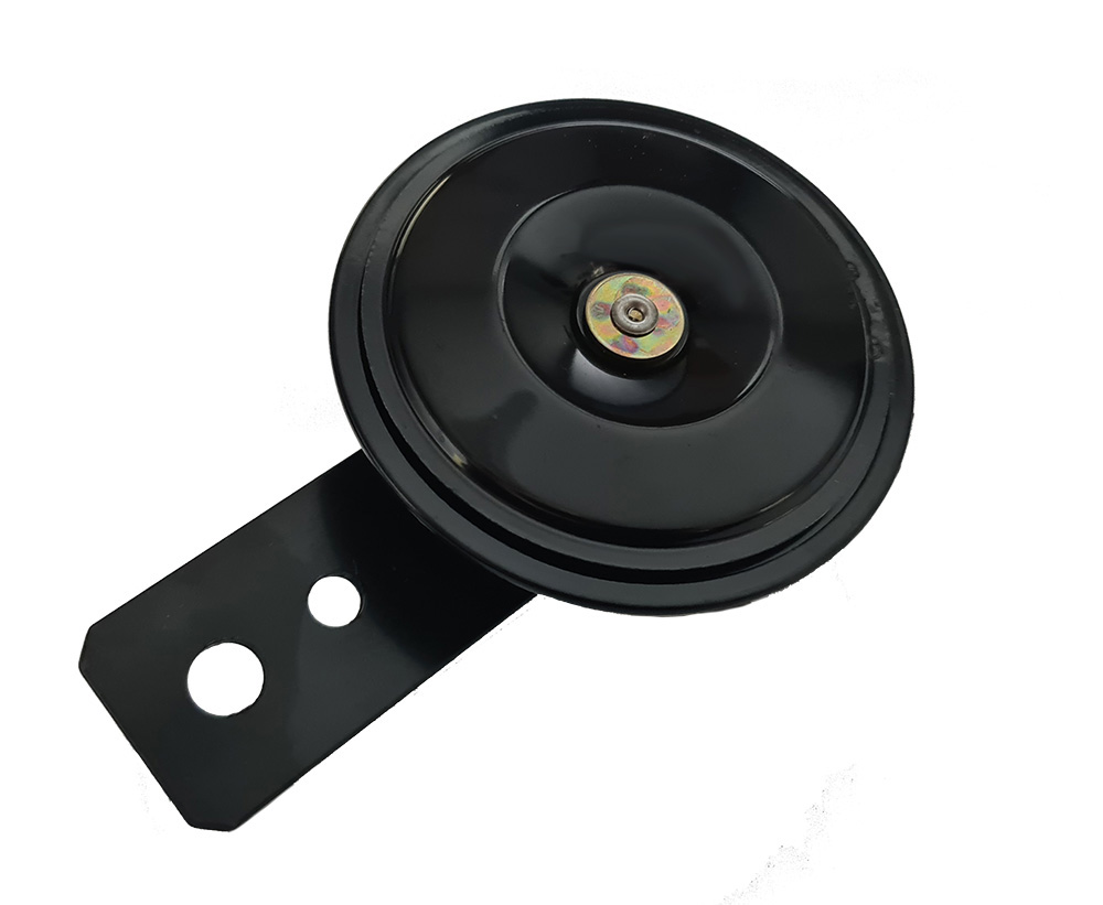 Klakson czarny 70mm - 12V