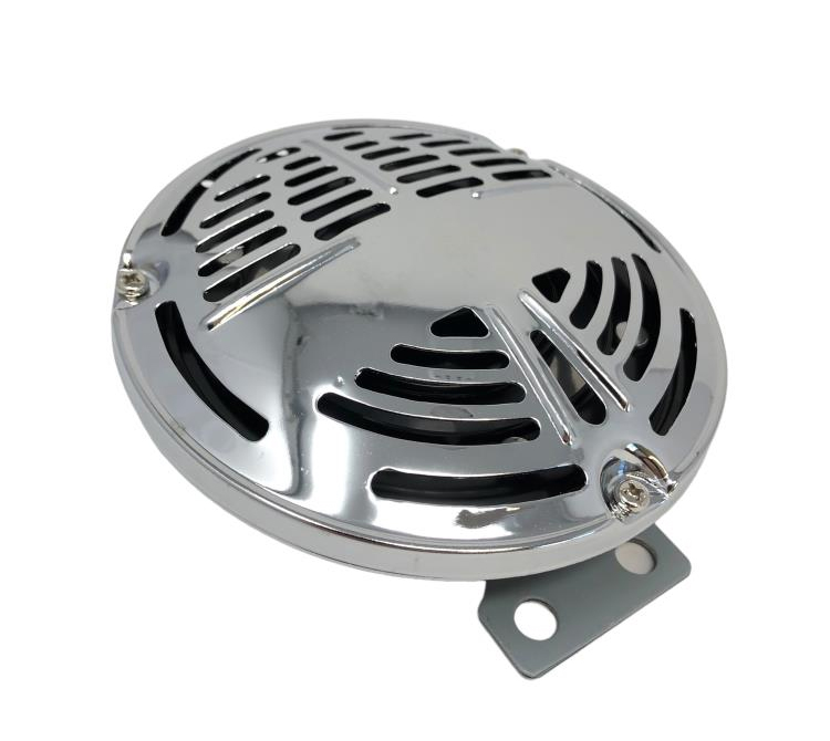 Klakson motocyklowy Old School 135mm - 12V