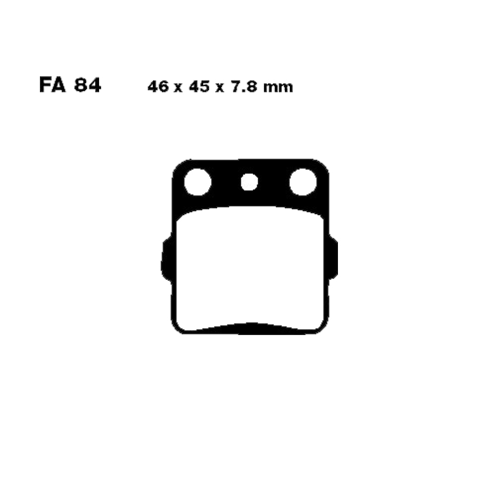 Klocki hamulcowe EBC FA084MX-S