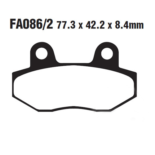 Klocki hamulcowe EBC FA086/2