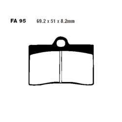  Klocki hamulcowe EBC FA095HH