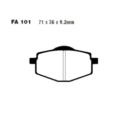  Klocki hamulcowe EBC FA101R