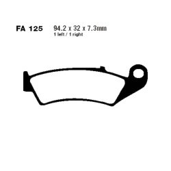  Klocki hamulcowe EBC FA125R