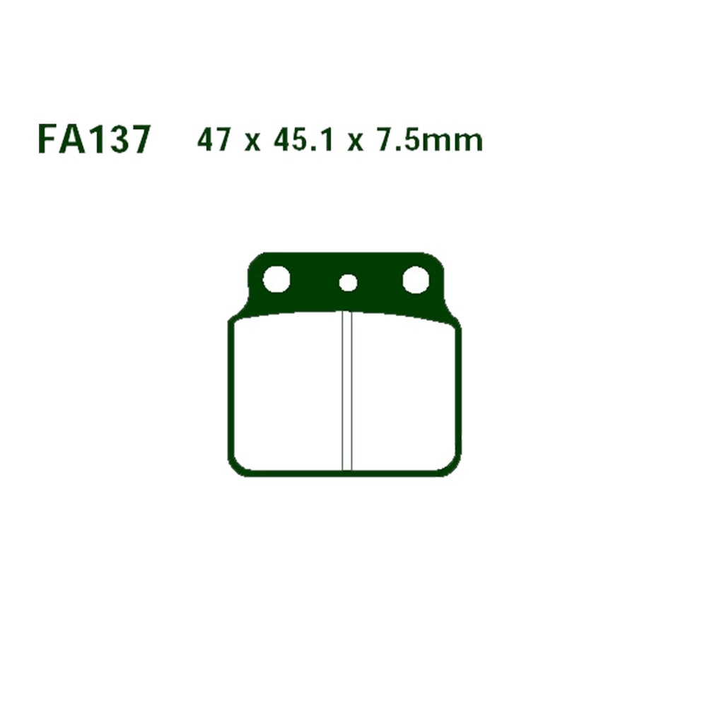 Klocki hamulcowe EBC FA137R