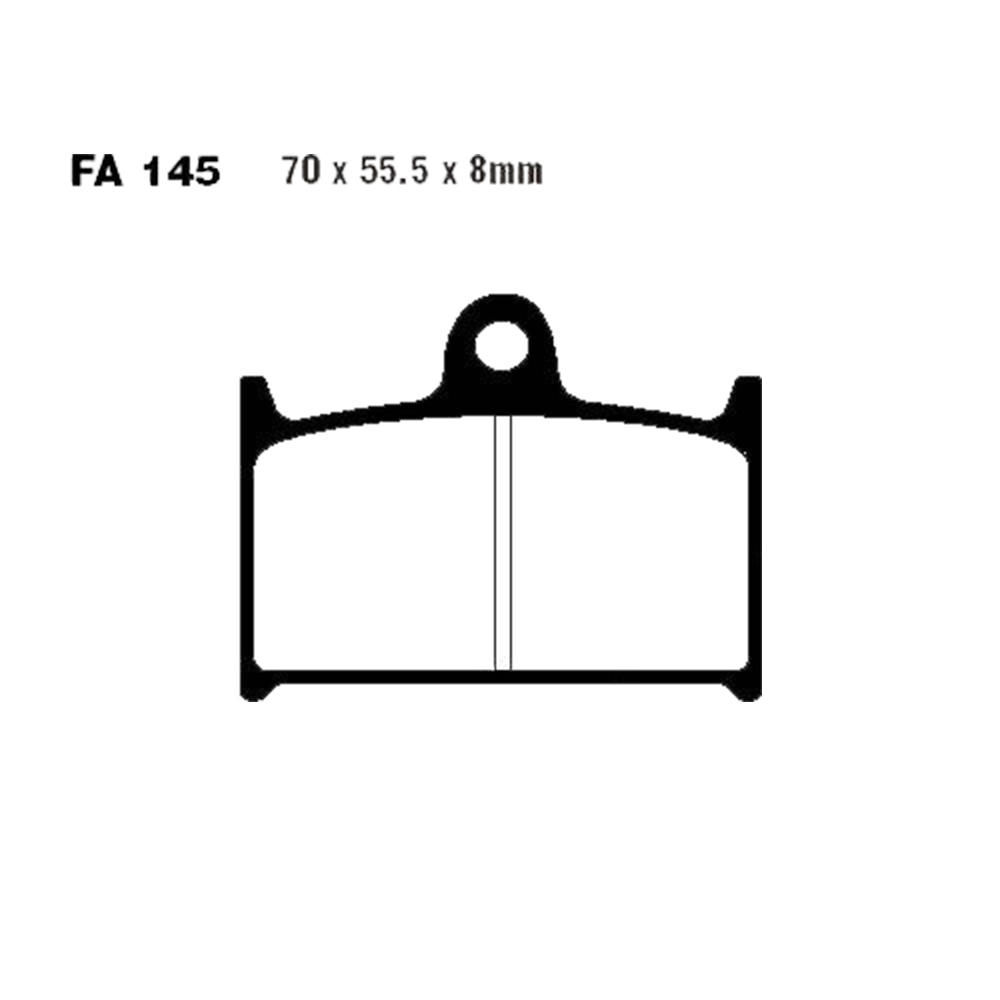 Klocki hamulcowe EBC FA145