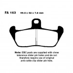 Klocki hamulcowe EBC FA163