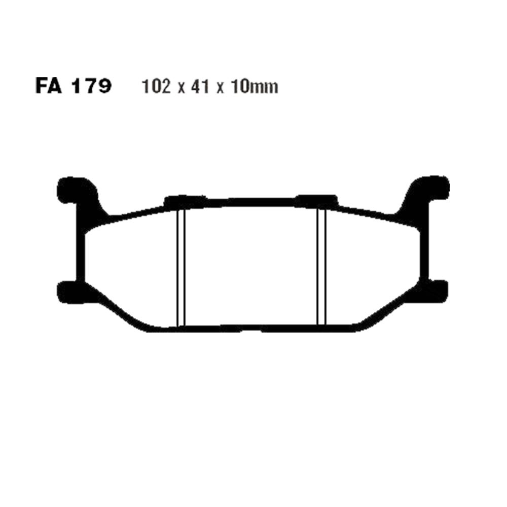 Klocki hamulcowe EBC FA179HH