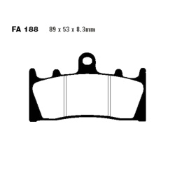  Klocki hamulcowe EBC FA188HH