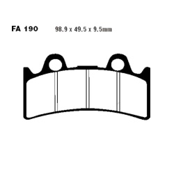  Klocki hamulcowe EBC FA190HH