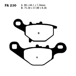  Klocki hamulcowe EBC FA230R