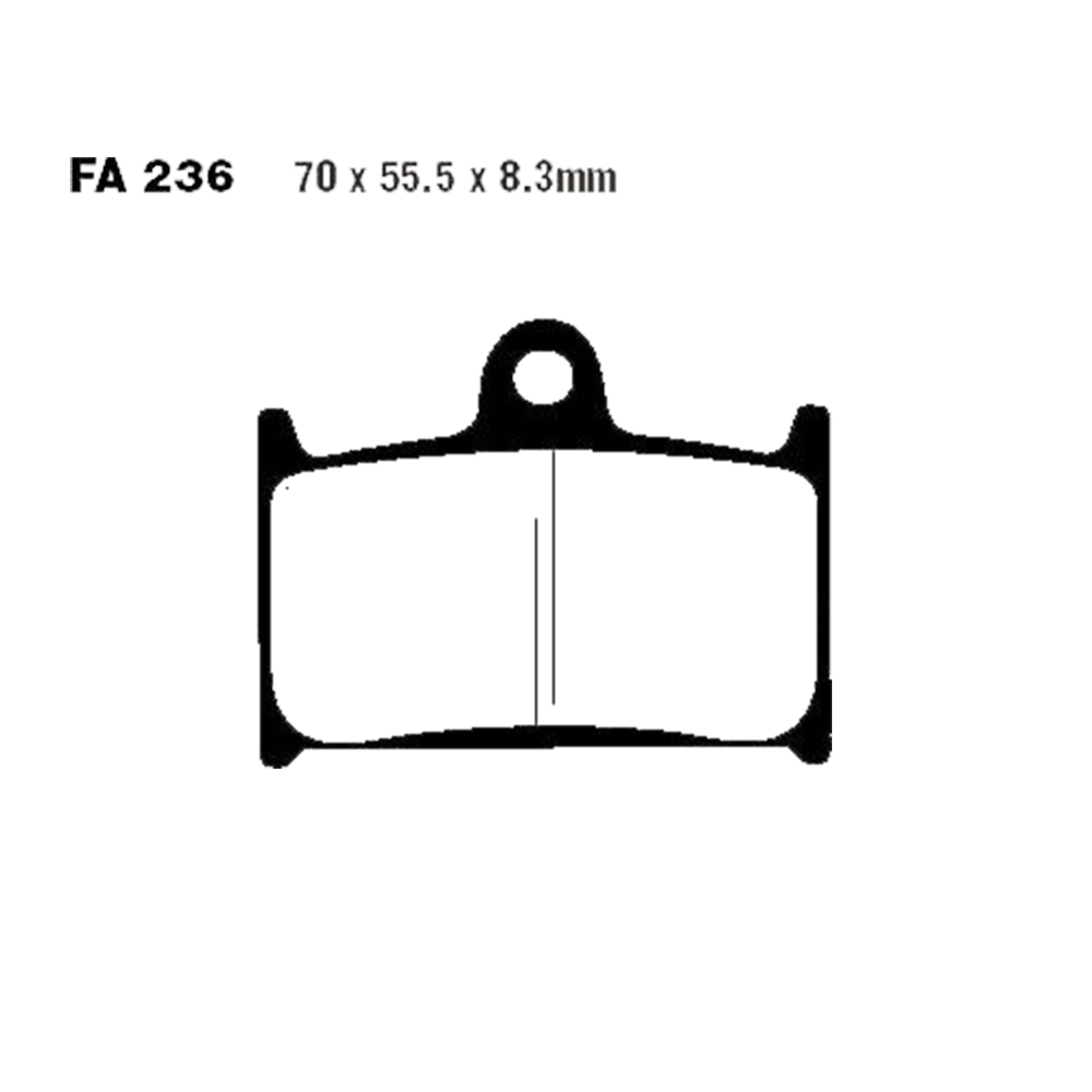 Klocki hamulcowe EBC FA236
