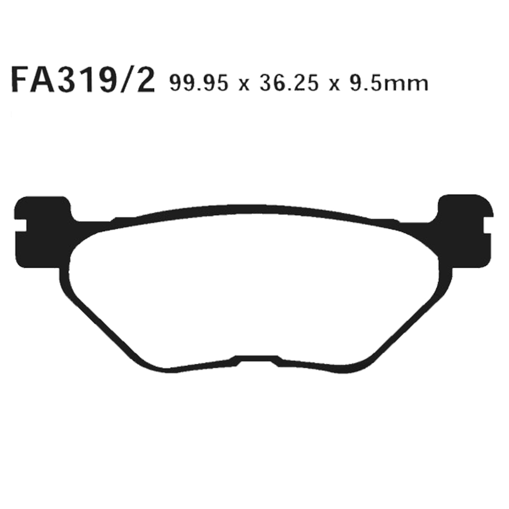 Klocki hamulcowe EBC FA319/2