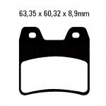 Klocki hamulcowe EBC FA348